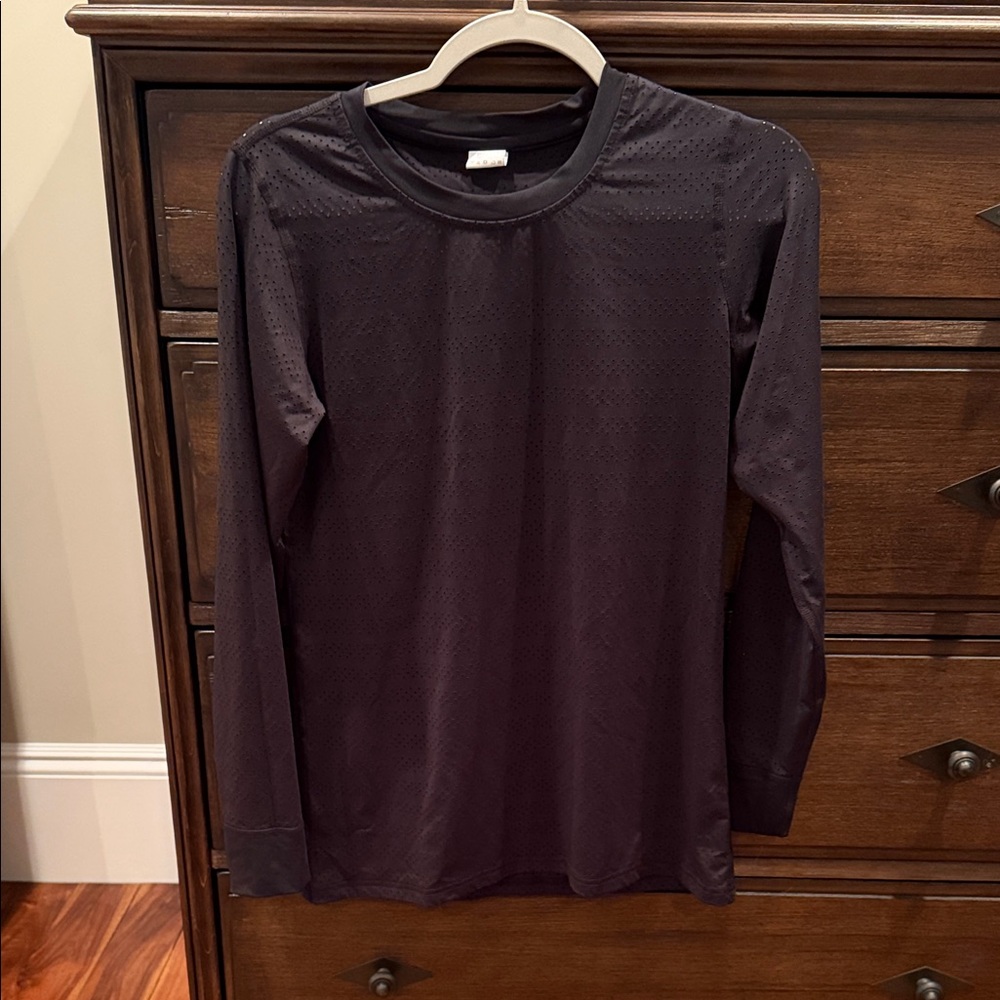 ZYIA Active Classic Black Long Sleeve Women's Tee